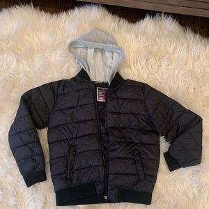 Justice Spring Puffer Bomber jacket with hood